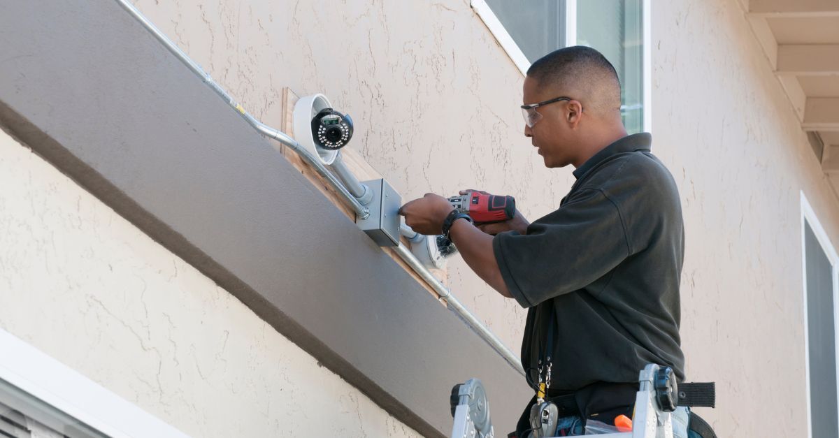 professional security system installation